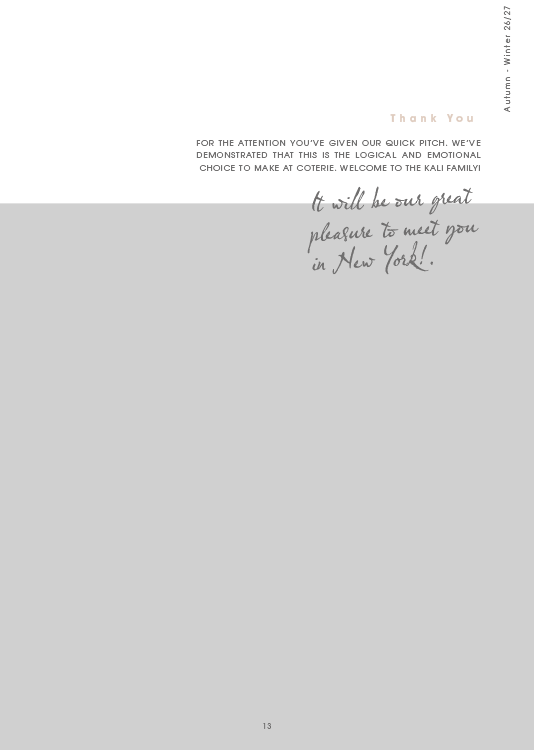 Coterie Look Book page 13