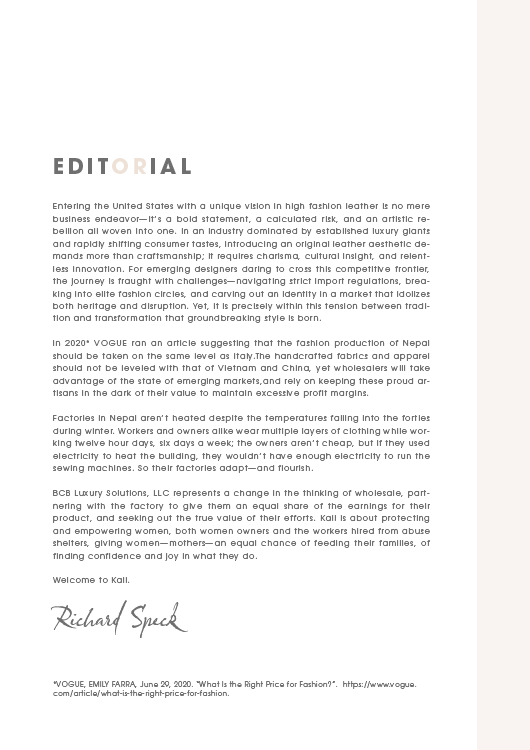 Coterie Look Book page 4